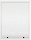Assembled Custom Size Window Screens (White) - Built to Fit