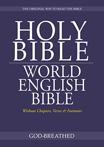 World English Bible Without Chapters, Verses & Footnotes Review