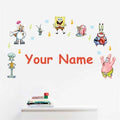 Personalized Wall Decal for Kids Room Decor - Paint-Like Finish
