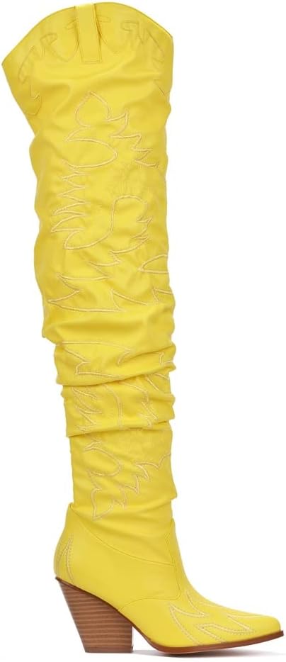 Cape Robbin Women's Western Thigh High Cowboy Boots for Style