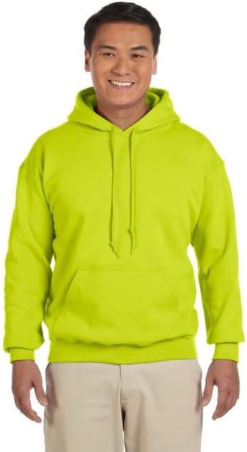 Gildan Heavyweight DryBlend Hoodie (L) - Stay Stylish & Safe!