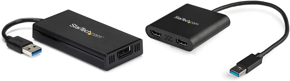 Enhance Display: USB 3.0 to Dual HDMI & DisplayPort Adapter
