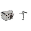 Zurn AquaSense E-Z Flush Retrofit Kit with Metal Cover - Chrome
