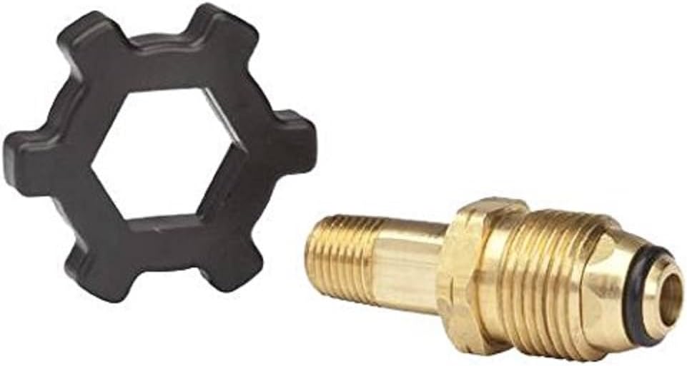 Mr. Heater Soft Nose P.O.L. Fitting for Easy Flow | Multicolored