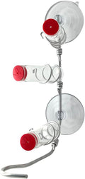 Window Hummingbird Feeder - Handcrafted Aluminum Three Station