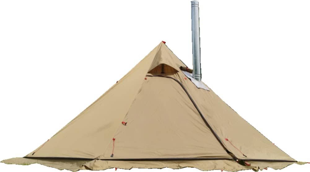 Ultralight Teepee Tent with Stove Jack - Snow-Proof!