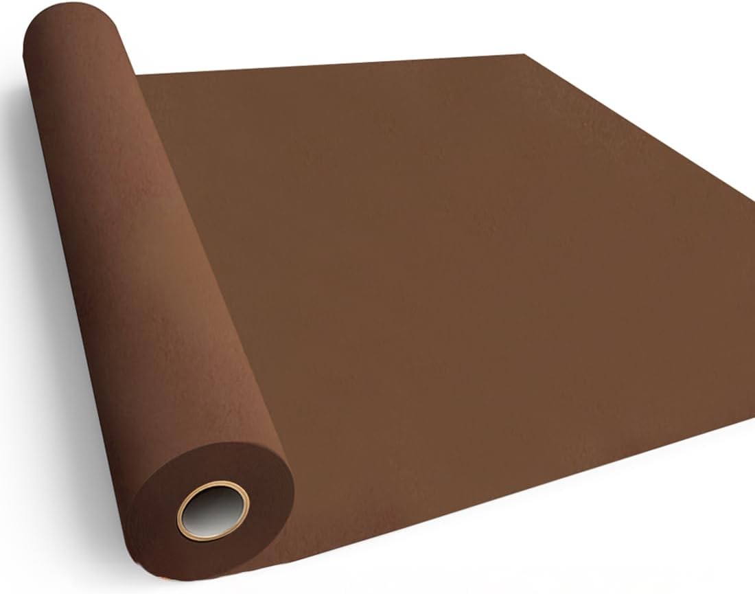 SMART&CASUAL 48in x 210ft Coffee Kraft Paper Roll for Crafting