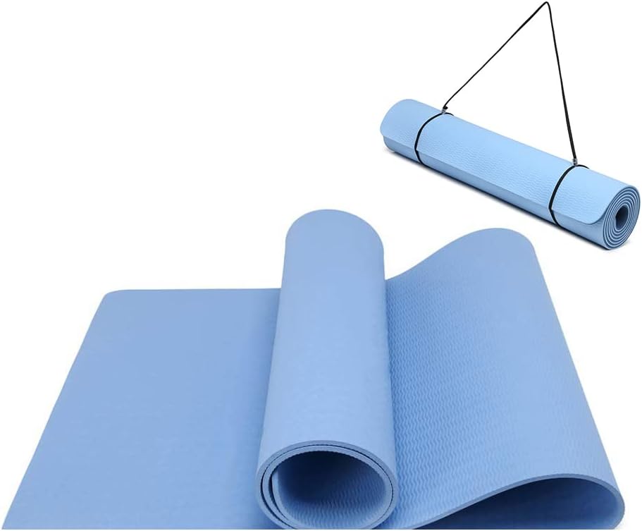 Oak & Tea Non Slip Yoga Mat | Eco-Friendly 183x61cm