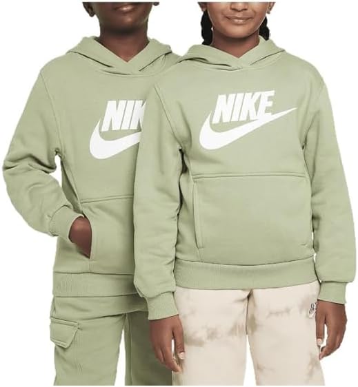 Nike Kids' Club Fleece Hoodie - Cozy Comfort in Oil Green