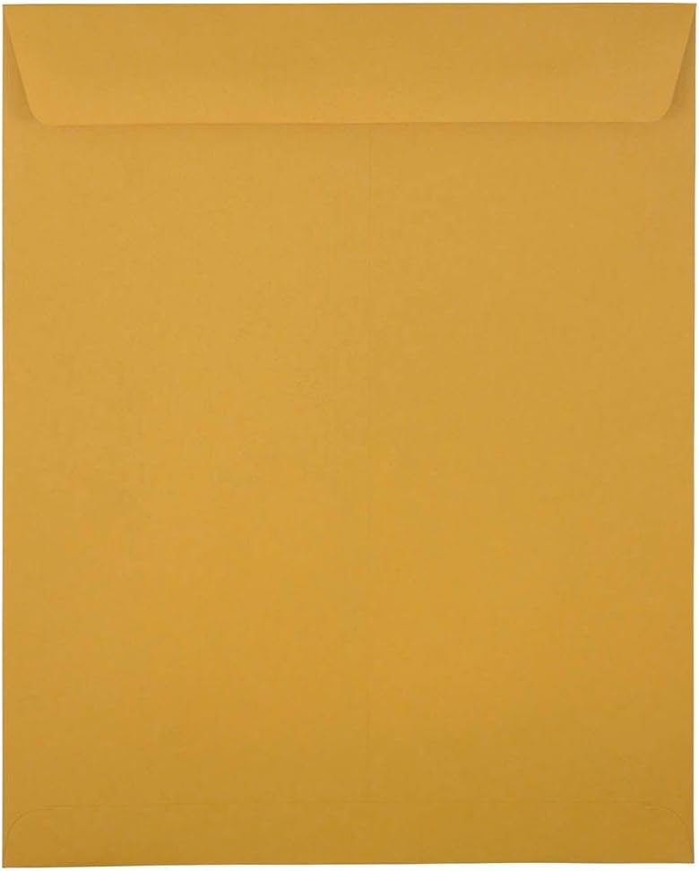 JAM PAPER Brown Kraft Open End Catalog Envelopes 11.5 x 14.5 in
