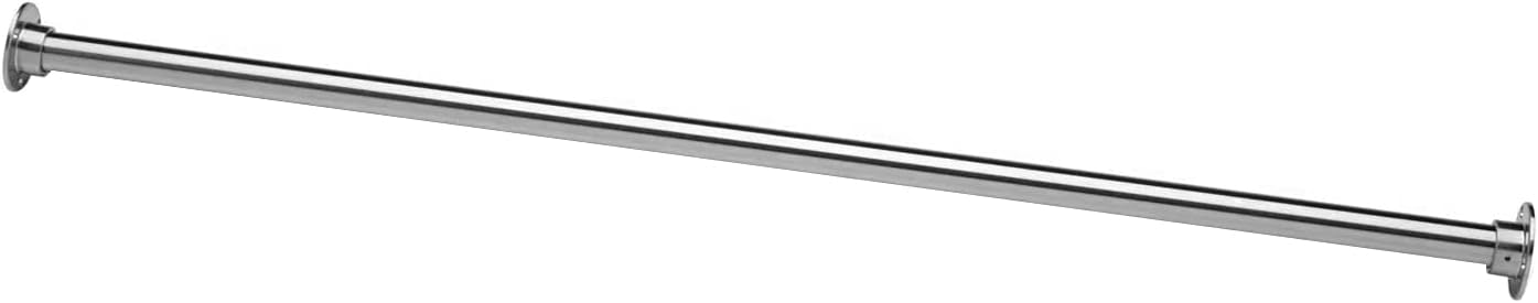 Never Rust Chrome Shower Rod - Stainless Steel