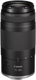 Canon RF 75-300mm f/4-5.6 Lens - Lightweight Telephoto for Travel