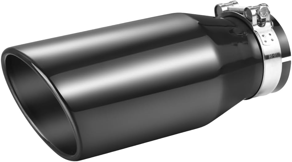 A-KARCK Black Chrome Exhaust Tips for Enhanced Vehicle Style