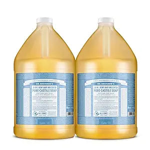 Dr. Bronner's Pure-Castile Liquid Soap for Sensitive Skin 1 Gallon