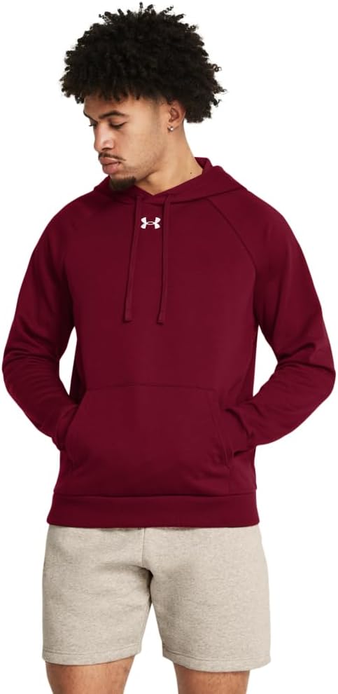 Under Armour Men's Rival Fleece Hoodie for Ultimate Comfort