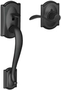 SCHLAGE FE285 622 Acc CAM RH Lower Half Handleset Matte Black