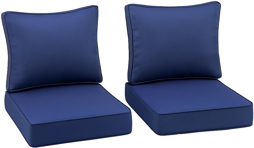 Outdoor Deep Seating Cushion Set for Comfortable Patio Relaxation