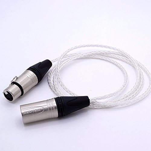 GAGACOCC 4.5m 4 Pin XLR Male to Female Balanced Audio Cable