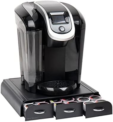 Mind Reader Single Serve Coffee Pod Organizer with 3 Drawers