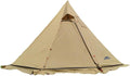 Vilemoon Tipi Hot Tent - Fire Retardant, Snow Skirt, Lightweight - Perfect for Family Camping!