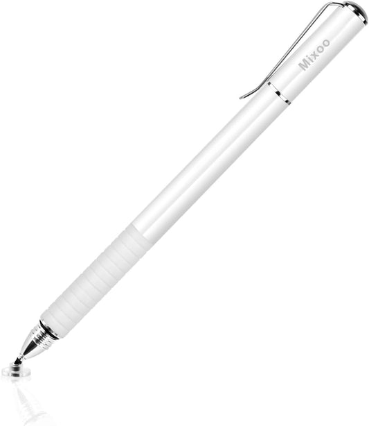 High Sensitivity Stylus Pen - Mixoo 2-in-1 White