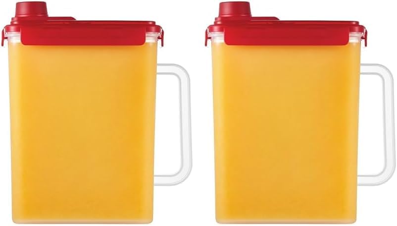 LocknLock Aqua Fridge Door Water Jug - BPA Free Plastic Pitcher