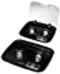 Chevrolet 3084A Cooktop Cover 2 Burner Black - Flush Glass Cover
