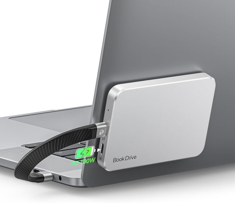 ORICO BookDrive 1TB Magnetic External SSD with PD 100W Charging