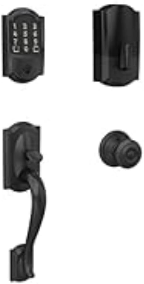 Schlage Encode Wi-Fi Smart Lock with Camelot Handleset Entry Set