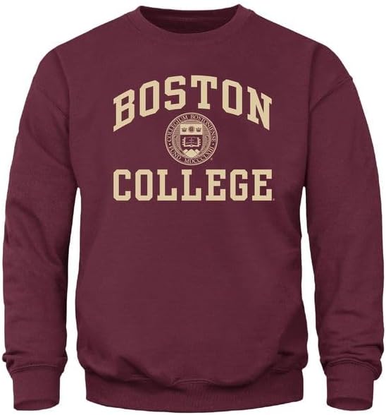 Boston College Crewneck Sweatshirt for College Spirit Wear