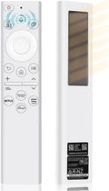 Solar Voice Remote for Samsung Frame TV White - Four App Buttons