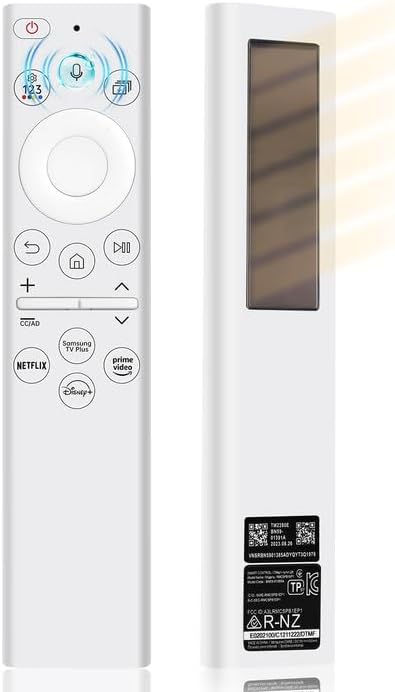 Solar Bluetooth Remote for Samsung 4K Smart TVs