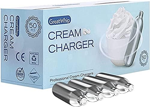 50 Pack Whipped Cream Chargers - Supreme Gas Power