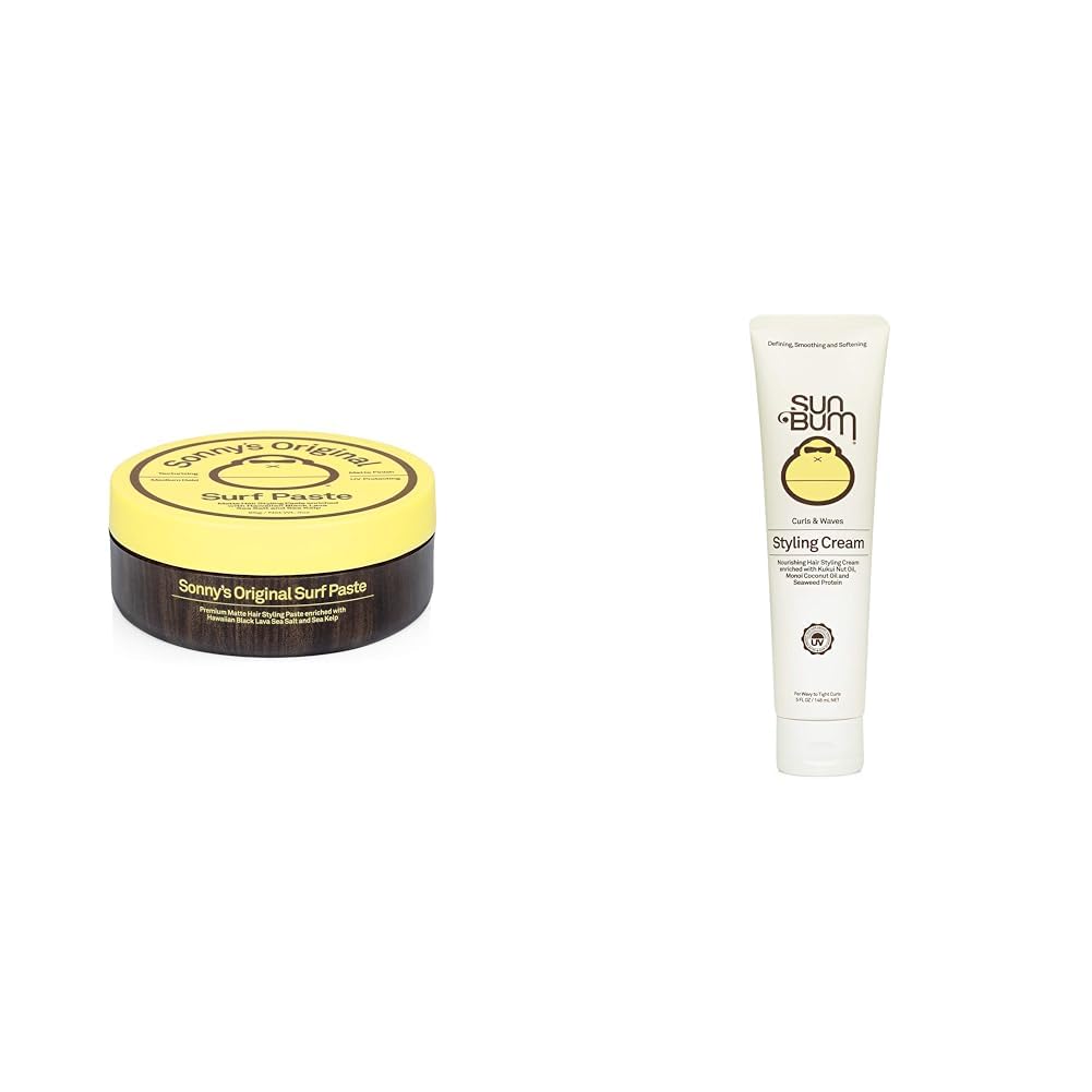 Sun Bum Sonny's Original Surf Paste & Curls Styling Cream Review