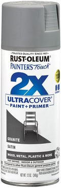 Painter's Touch 2X Satin Granite Spray Paint 6-Pack - Durable Cover