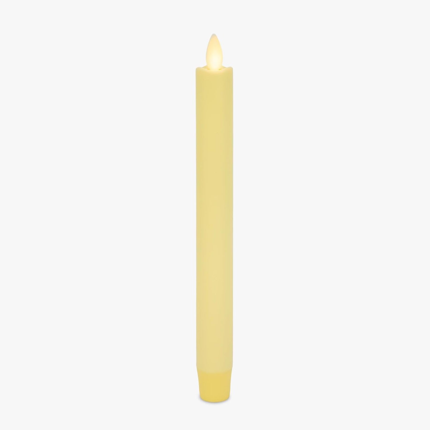 Luminara Flameless Taper Candle - Lemon Chiffon - Safe Glow