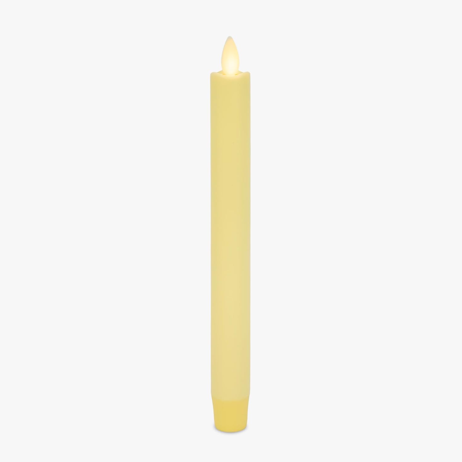 Luminara Flameless Taper Candle - Lemon Chiffon - Safe Glow