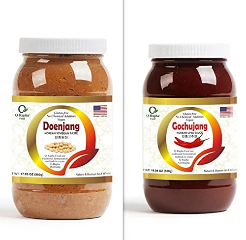 Q-Rapha Premium Korean Doenjang and Gochujang 2 Pack Review