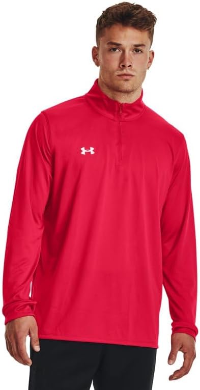 Under Armour Men's Team Tech 1/4 Zip Shirt for Active Comfort
