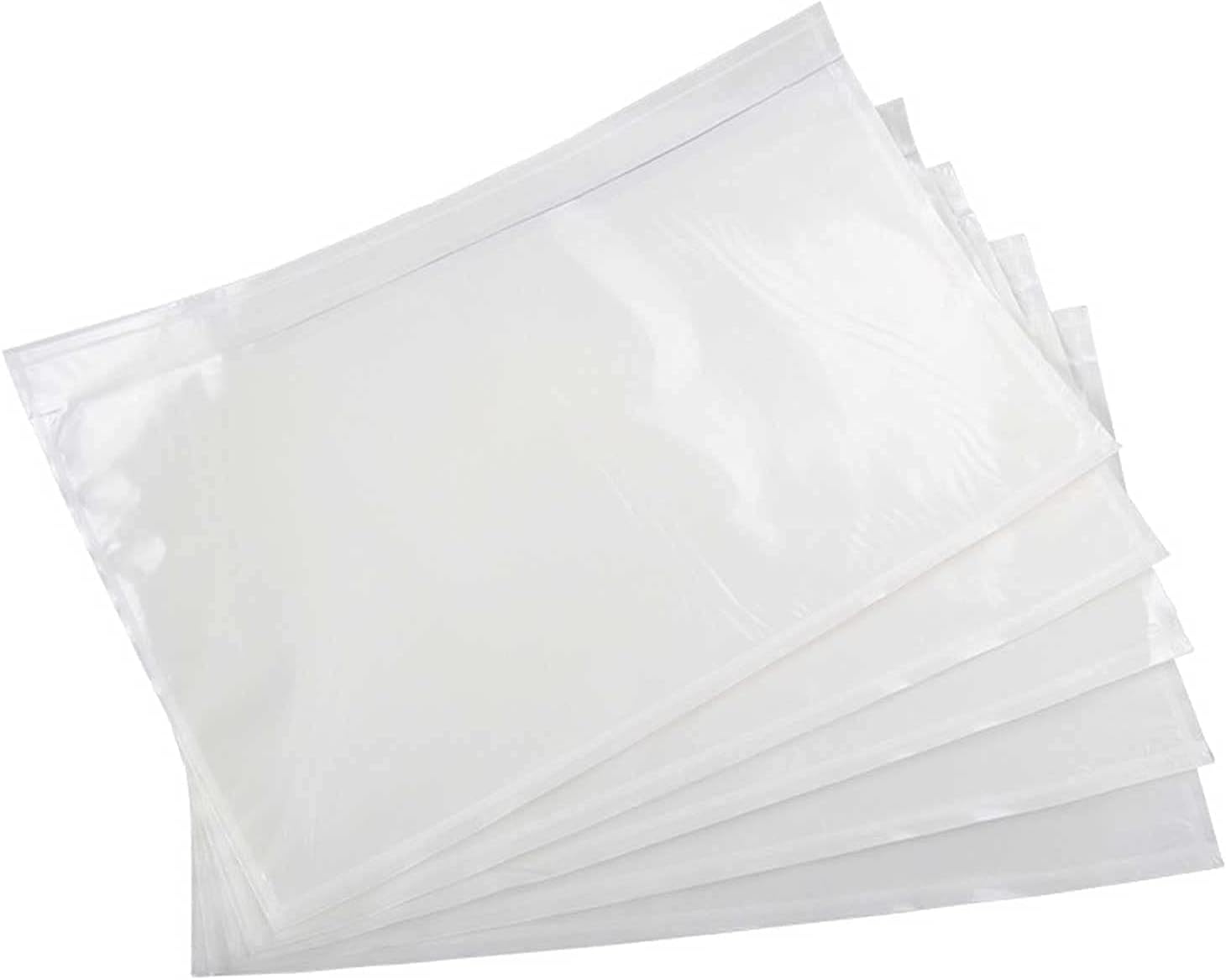 7.5 x 5.5 Packing List Pouches for Secure Shipping Labels