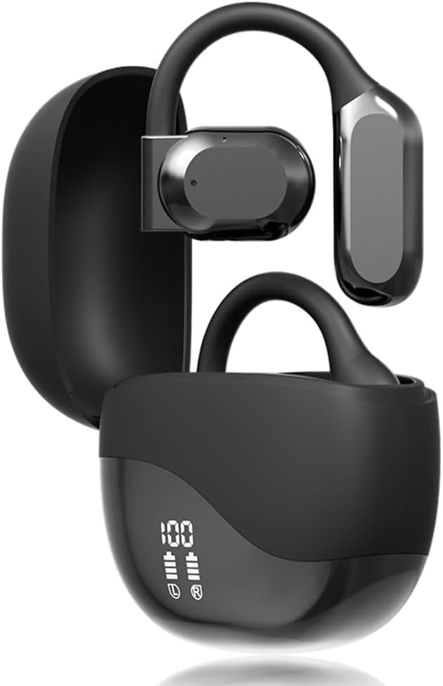 Real-Time Translation Earbuds - 144 Languages - Black