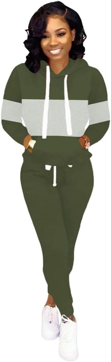 Nimsruc Two Piece Outfits For Women Jogging Suits Casual Wear