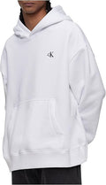 Calvin Klein Monogram Logo Fleece Hoodie - Retro Comfort