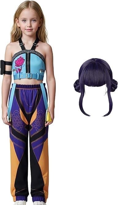Demon Rumi Cosplay Costume for Halloween and Stage Performances
