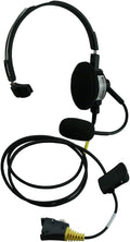 Single Ear Cup SR20 Speech Recognition Headsets - Lightweight Comfort
