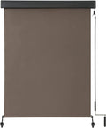 Outdoor Roller Shade PVC Fabric Crank Operated - Protective Valance