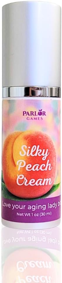 Silky Peach Cream for Menopause Relief from Vaginal Dryness