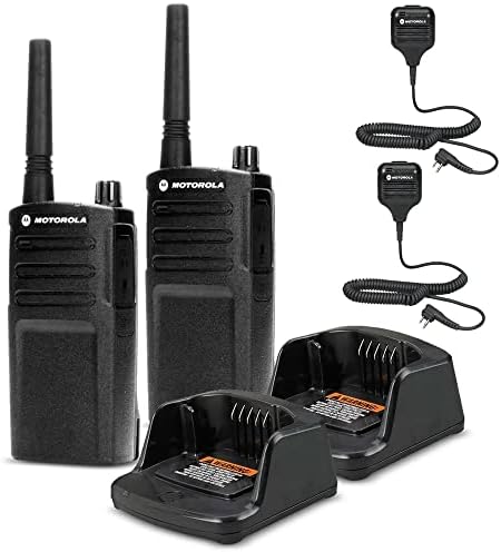 Motorola RMU2040 On-Site 2-Way Radio Bundle with Mic Pack