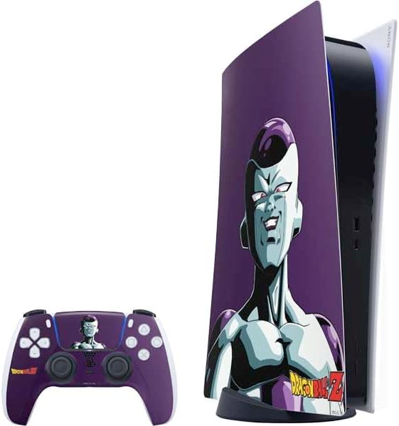 Skinit Decal Gaming Skin for PS5 Bundle - Dragon Ball Z Frieza
