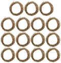 18 in Natural Grapevine Wreath - 15 Pack Rustic Ready-to-Decorate